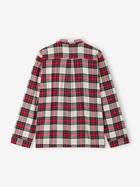 Pyjama homme flanelle Capsule Famille rouge 7 - vertbaudet enfant 