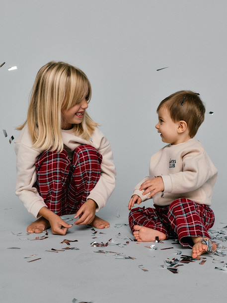 Pyjama Noël mixte Capsule famille rouge 11 - vertbaudet enfant 