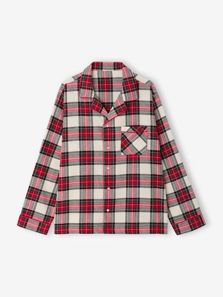 Pyjama femme flanelle Capsule Famille rouge 4 - vertbaudet enfant 