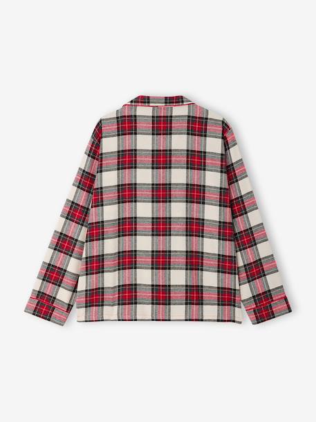 Pyjama femme flanelle Capsule Famille rouge 6 - vertbaudet enfant 