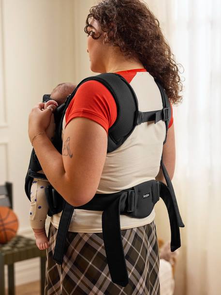 Porte bébé Hold tissu mesh aéré noir 4 - vertbaudet enfant 