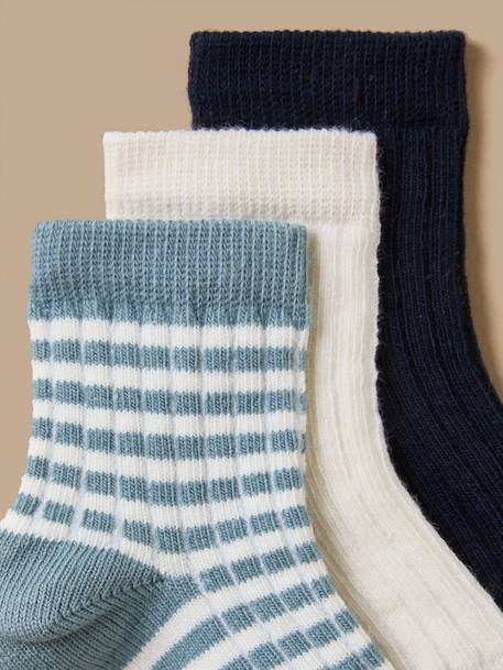 Lot de 3 paires de chaussettes bébé Orage 2 - vertbaudet enfant 