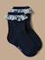 Chaussettes volants tissu liberty bébé Marine 1 - vertbaudet enfant 