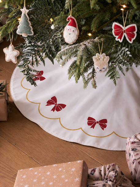 Tapis de pied de sapin feston XL blanc 1 - vertbaudet enfant 