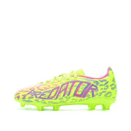 Chaussures de football garçon predator Jaune 1 - vertbaudet enfant 