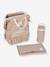 Sac à dos à langer Wellington beige chiné+Blue marine+Heather grey+marron+marron imprimé+vert sauge 5 - vertbaudet enfant 