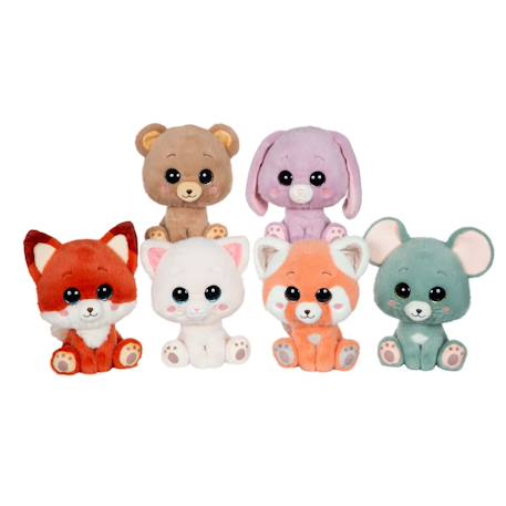 Peluche - kawami – chat  - 22 cm Beige 2 - vertbaudet enfant 