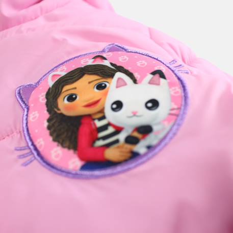 Doudoune fille Gabby et la Maison Magique Rose 4 - vertbaudet enfant 