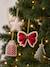 Lot de 10 décorations de sapin en feutrine rouge 3 - vertbaudet enfant 