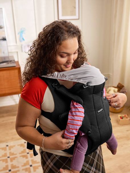 Porte bébé Hold tissu mesh aéré noir 3 - vertbaudet enfant 
