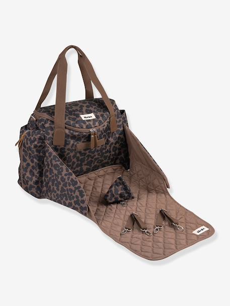 Sac à langer Sydney II beige imprimé+marron imprimé+vert sauge 9 - vertbaudet enfant 