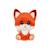 Peluche - kawami – renard - 22 cm Orange 1 - vertbaudet enfant 