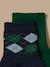 Lot de 2 paires de chaussettes bébé Bleu vert 2 - vertbaudet enfant 