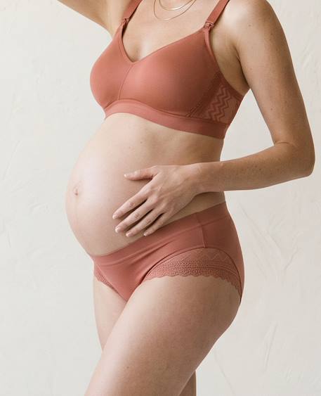 Culotte de grossesse serena Blush+Noir+Prune+Terracota 17 - vertbaudet enfant 