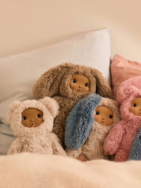 Misa Ryo poupon peluche lapin beige 2 - vertbaudet enfant 