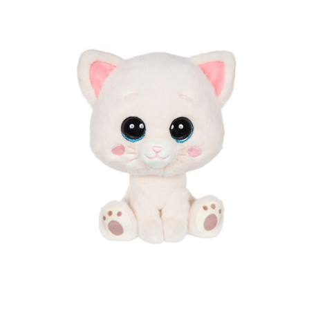 Peluche - kawami – chat  - 22 cm Beige 1 - vertbaudet enfant 