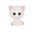 Peluche - kawami – chat  - 22 cm Beige 1 - vertbaudet enfant 