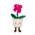 Peluche - fleur orchidée avec pot – mimi flowers – 24 cm Rose 1 - vertbaudet enfant 