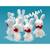 Peluche - lapins crétins - peluche animée - 30 cm Blanc 3 - vertbaudet enfant 