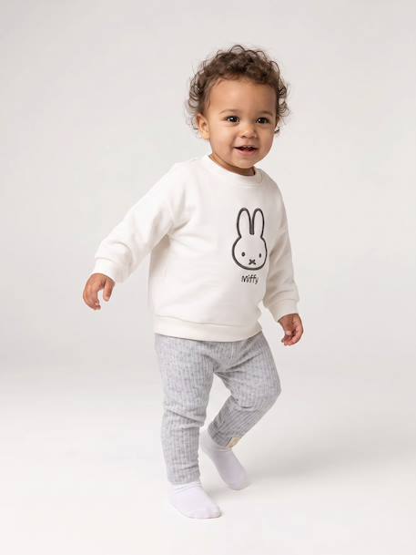 Ensemble bébé Miffy gris chiné 1 - vertbaudet enfant 