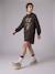 Robe sweat à capuche Rolling Stones anthracite 2 - vertbaudet enfant 