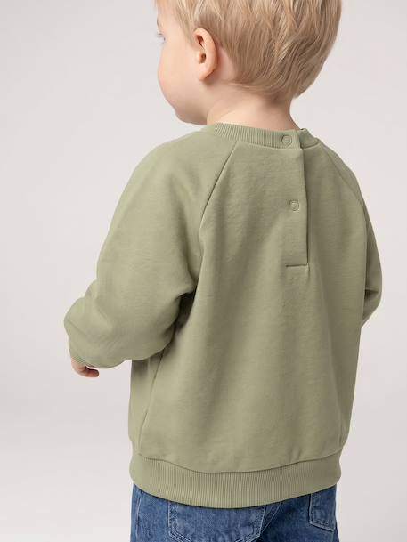 Sweat Snoopy bébé garçon kaki 7 - vertbaudet enfant 