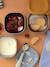 Lot 3 boîtes repas inox multi-usage bleu+rose 5 - vertbaudet enfant 