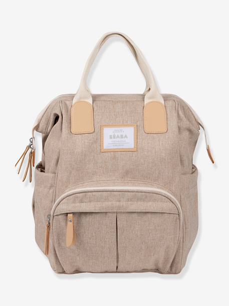 Sac à dos à langer Wellington beige chiné+Blue marine+Heather grey+marron+marron imprimé+vert sauge 4 - vertbaudet enfant 