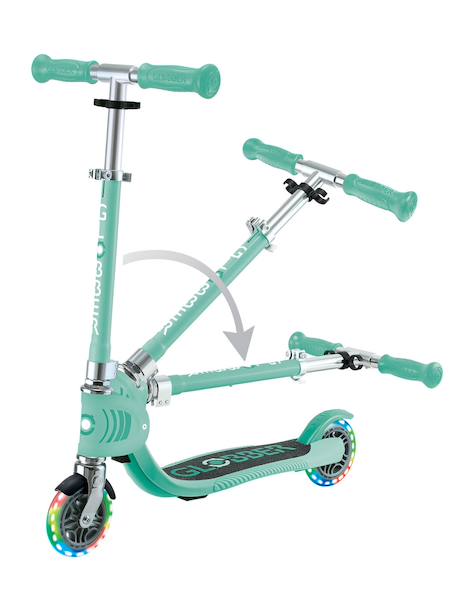 Trottinette pliable junior Lights vert 8 - vertbaudet enfant 