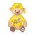 Peluche officielle ours tour de france – maillot et casquette vainqueur étape jaune – 40 cm Beige 1 - vertbaudet enfant 
