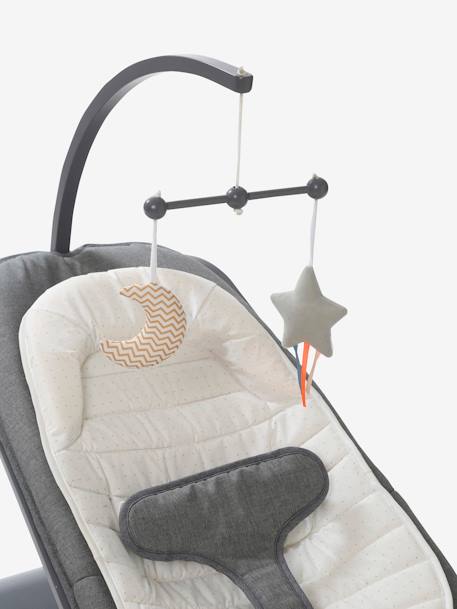 Transat bois  Babyrythm gris+naturel/gris 5 - vertbaudet enfant 
