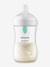 Biberon 260 ml Philips AVENT Natural Response AirFree bleu+transparent 6 - vertbaudet enfant 