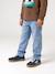 Jean droit garçon morphologie fin denim brut+stone 6 - vertbaudet enfant 