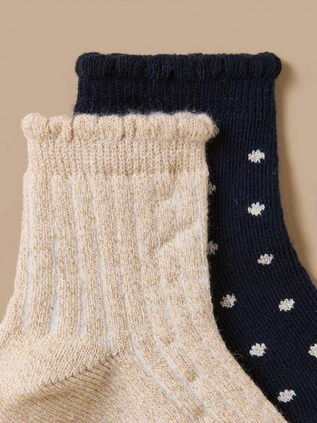 Lot de 2 paires de chaussettes de fête bébé Dore 2 - vertbaudet enfant 