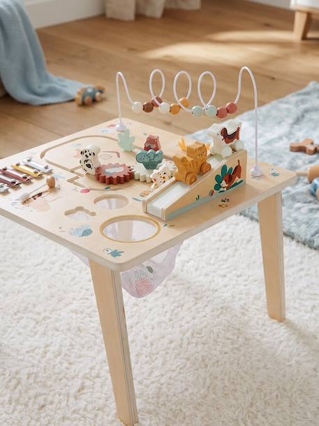 Table toboggan d'activités en bois FSC® Big Family 9 - vertbaudet enfant 