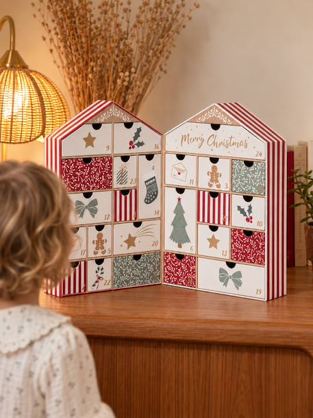 Calendrier de l Avent maison carton cannelle 1 - vertbaudet enfant 
