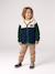 Gilet zippé à capuche garçon bleu moyen+vert sapin 11 - vertbaudet enfant 
