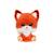 Peluche - kawami – renard  - 15 cm Orange 1 - vertbaudet enfant 