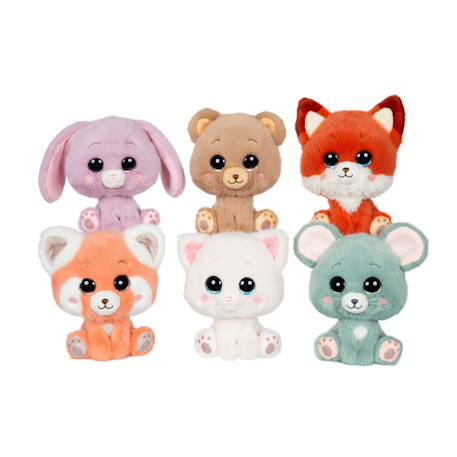 Peluche - kawami – lapin - 15 cm Violet 3 - vertbaudet enfant 