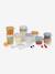 Pack 1er repas Assortis tons bleus (Storm)+Assortis tons roses (Eucalyptu+bleu grisé 6 - vertbaudet enfant 