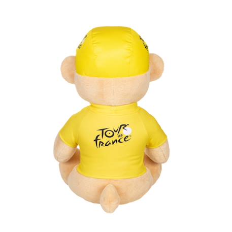 Peluche officielle ours tour de france – maillot et casquette vainqueur étape jaune – 40 cm Beige 4 - vertbaudet enfant 