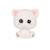 Peluche - kawami – chat - 15 cm Beige 1 - vertbaudet enfant 