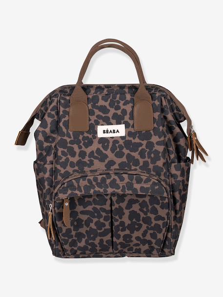 Sac à dos à langer Wellington beige chiné+Blue marine+Heather grey+marron+marron imprimé+vert sauge 29 - vertbaudet enfant 
