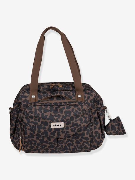 Sac à langer Genève II beige imprimé+Bleu marine+Cherry Blossom+gris chiné+Gris chiné+marron+noir imprimé+Vert sauge 42 - vertbaudet enfant 