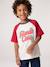 T-shirt manches courtes raglan garçon rouge 1 - vertbaudet enfant 