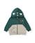 Ensemble garçon en molleton avec sweat à capuche rhinocéros et pantalon Vert 3 - vertbaudet enfant 