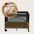 Lit parapluie parc bébé 3en1 laura 0-36 mois avec matelas haute densité et roulettes Beige sand+Black carbon+Green sage+Grey concrete+Pink nude 8 - vertbaudet enfant 