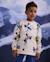 Ensemble en molleton pour garçon avec imprimé crocodiles et pantalon assorti Blanc 1 - vertbaudet enfant 