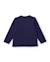 T-shirt manches longues en jersey pour fille avec motif cœurs Bleu 2 - vertbaudet enfant 