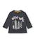 T-shirt bébé garçon manches longues en jersey imprimé ville Gris 1 - vertbaudet enfant 